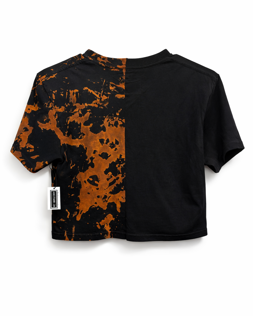 Bleach x Black Custom Crop