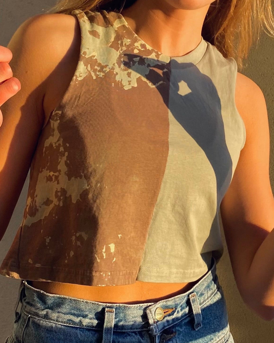Earthy Custom Crop Tank