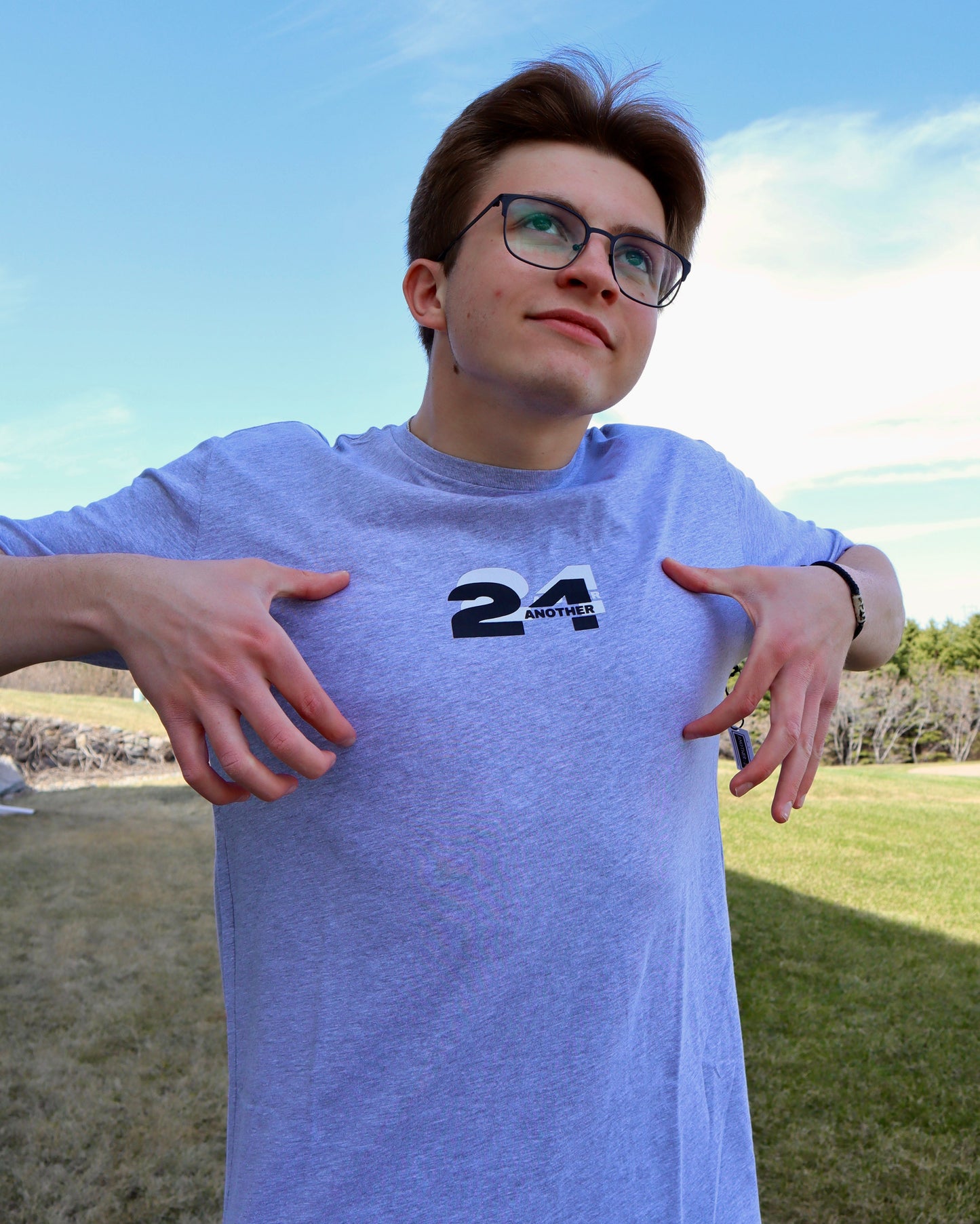 Greyscale ‘24’ Scoop Bottom Tee