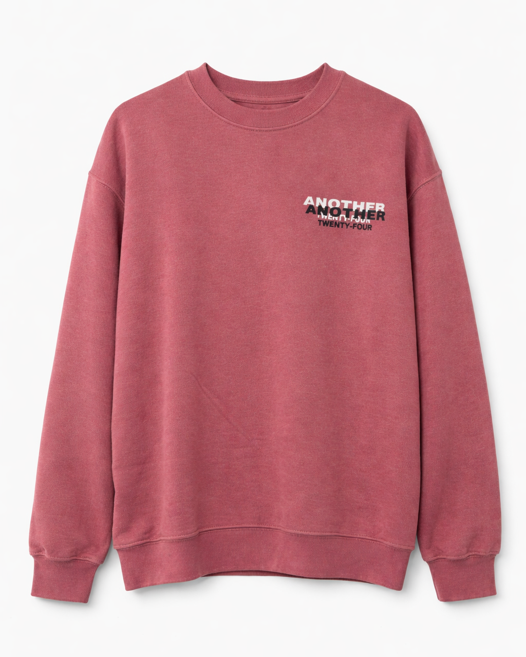 Blush Red Simple Crew