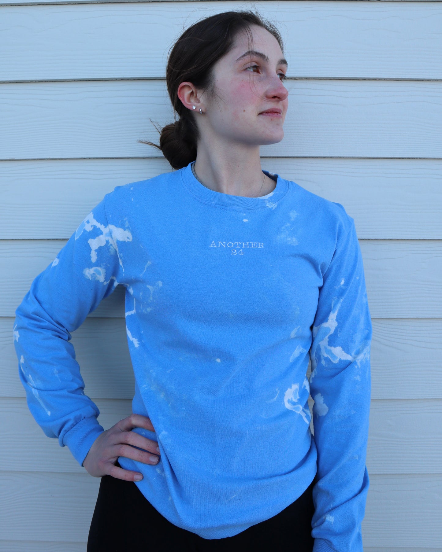 Blue Skies Custom Long Sleeve Tee