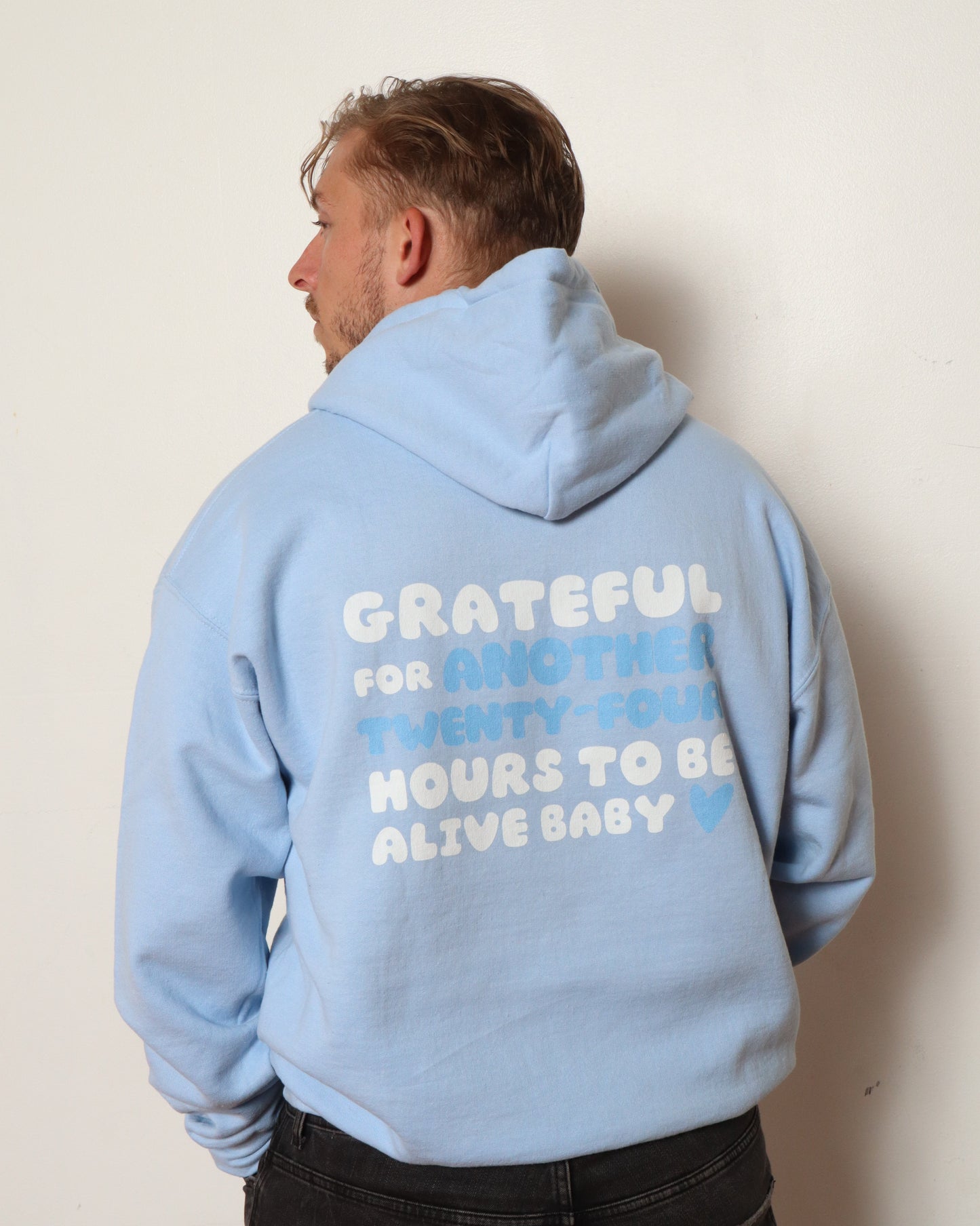 Grateful Bubble Letter Hoodie