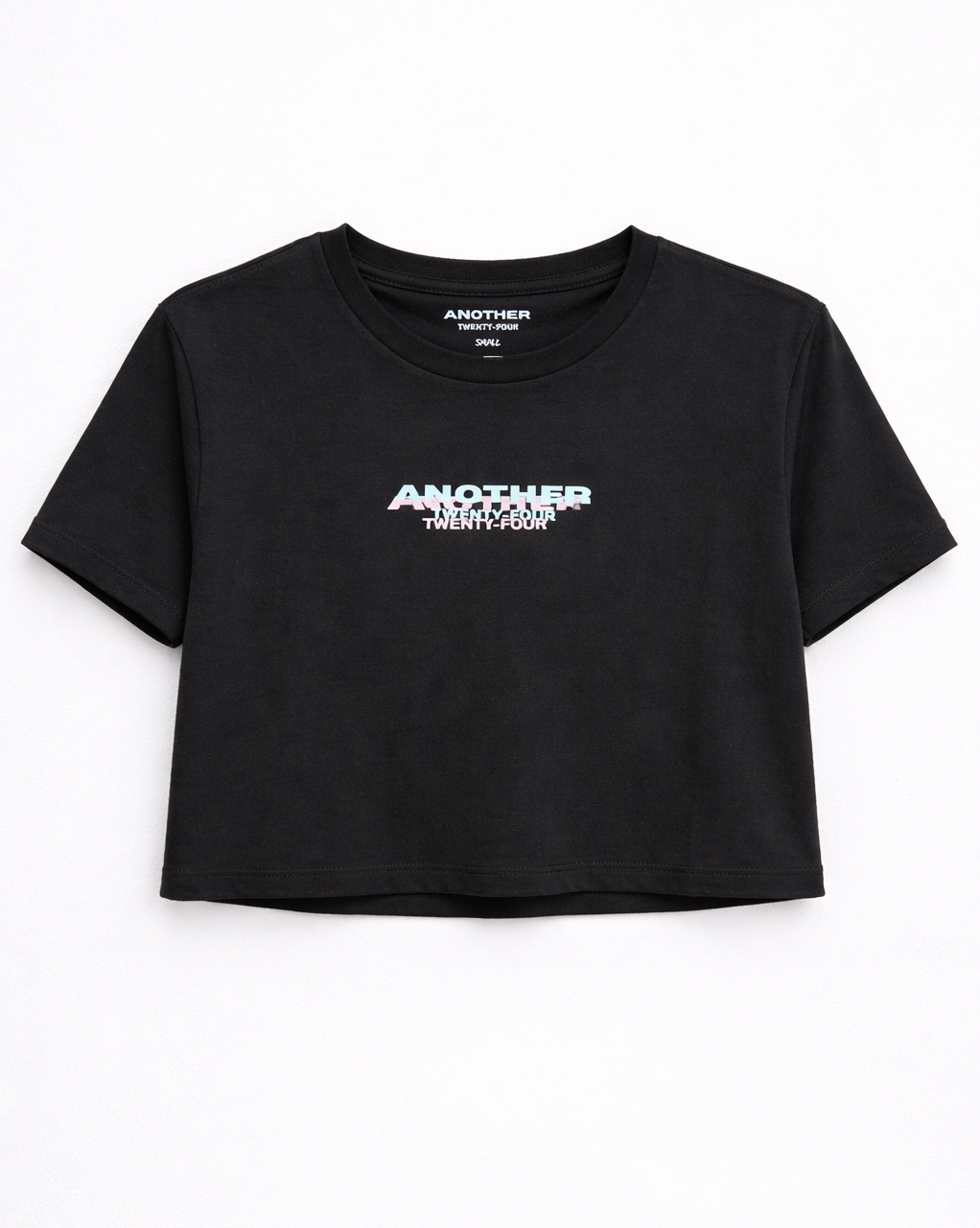 Glitchy Multicolor Logo Crop