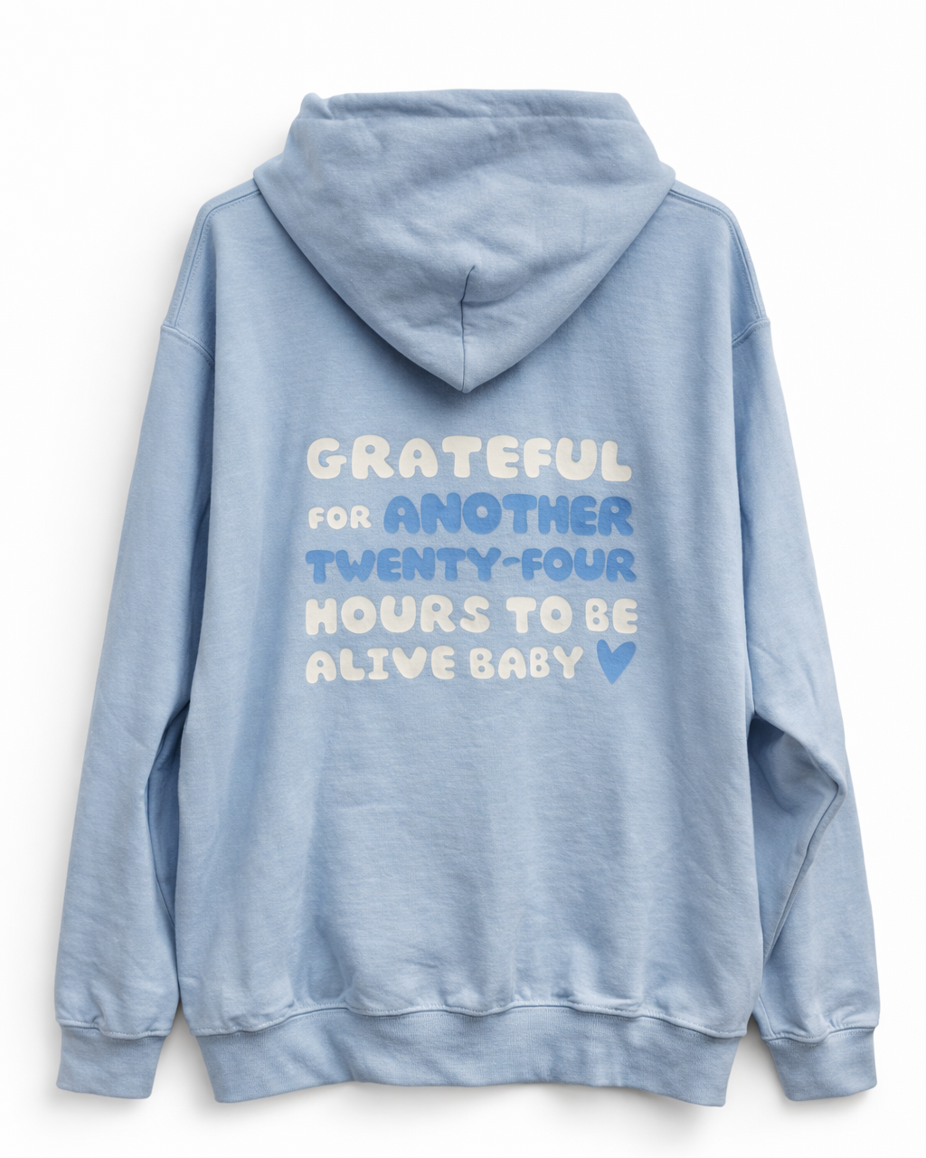 Grateful Bubble Letter Hoodie