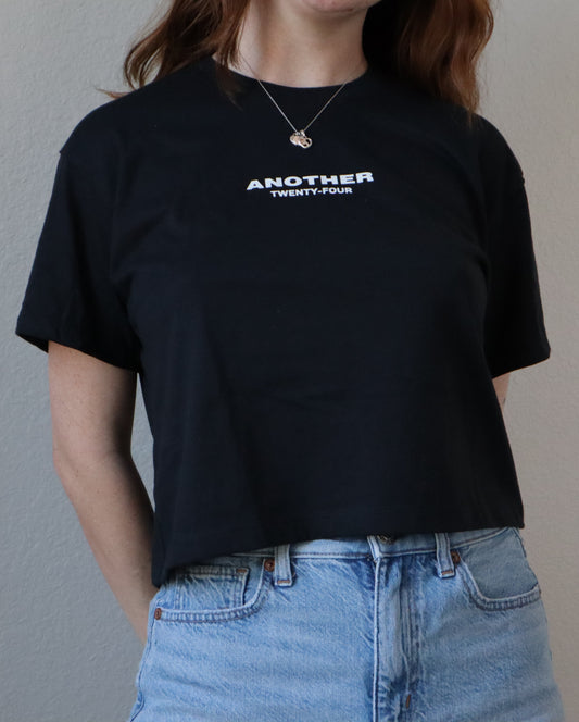 Glitchy Multicolor Logo Crop