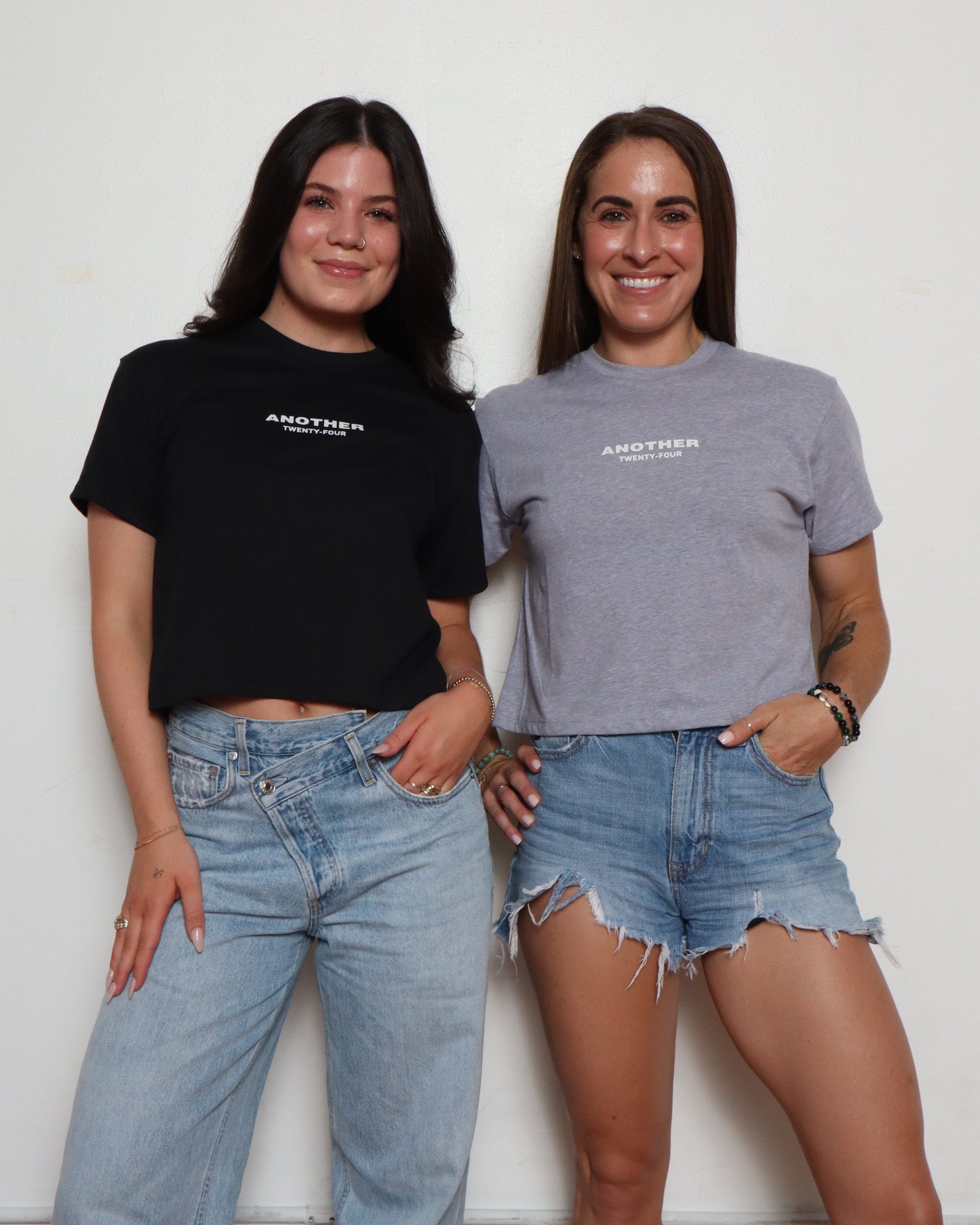 Glitchy Multicolor Logo Crop
